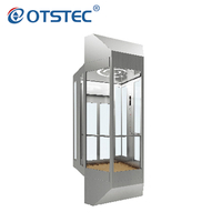 Hot Sale Safety Outdoor Glass Panoramic Elevator For Factory Price