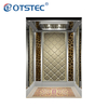6 Person Hairline Stainless Steel Commercial Hotel Elevator Passenger Lift with Factory Price