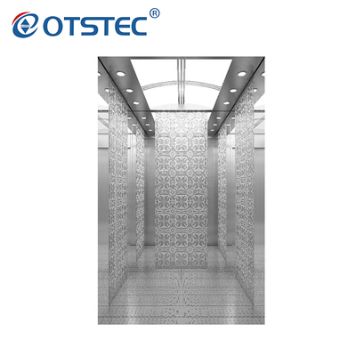 Mirror Etched Stainless Steel Passenger Elevator