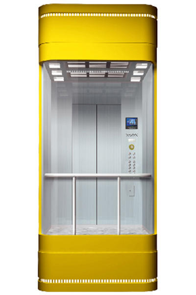 Outside Panoramic Capsule Glass Elevator Capsule Sightseeing elevators
