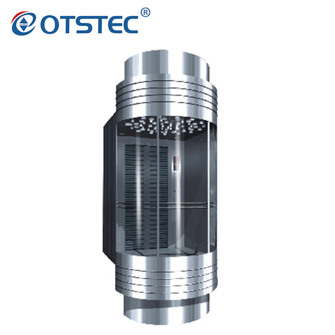Passenger Use Outdoor Panoramic Sightseeing Lifts Elevator