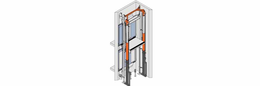 Roped Hydraulic Elevator - otstec